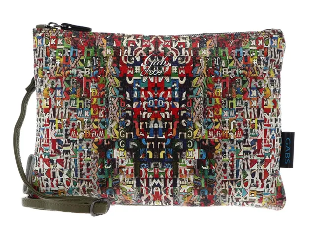 gabs-beyonce-trip-pelle-stampa-scritte-multicolore-taglia-m image 1