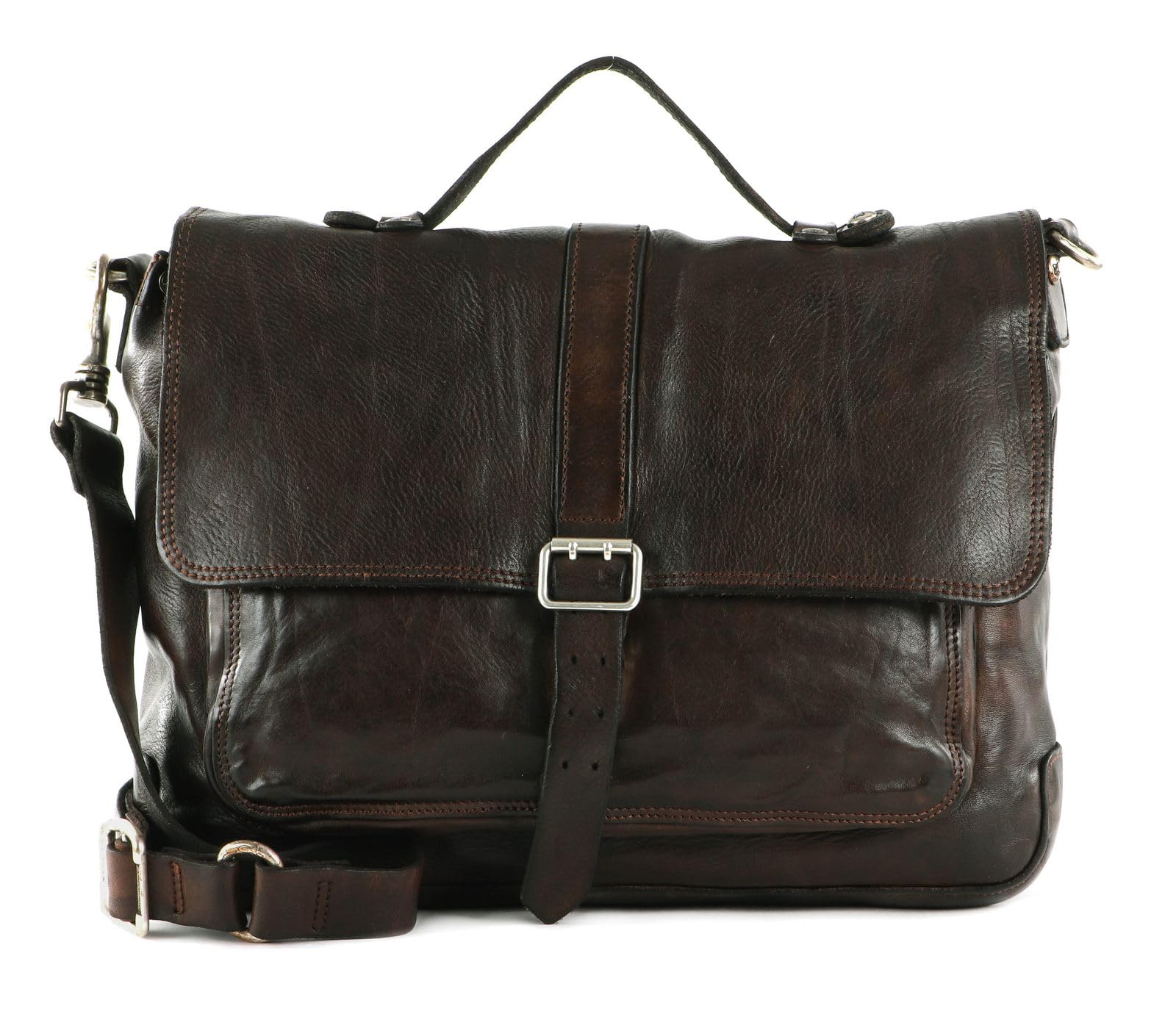 campomaggi-saturno-briefcase-borsa-da-ufficio-a-tracolla-moro-marrone-scuro image 1