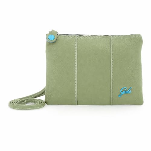 gabs-beyonce-s-pochette-tracolla-donna-in-pelle-bull-basic-celadon image 4