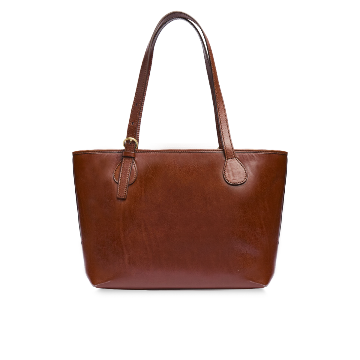 the-bridge-story-donna-borsa-shopper-in-pelle-marrone-chiusa-con-zip image 3