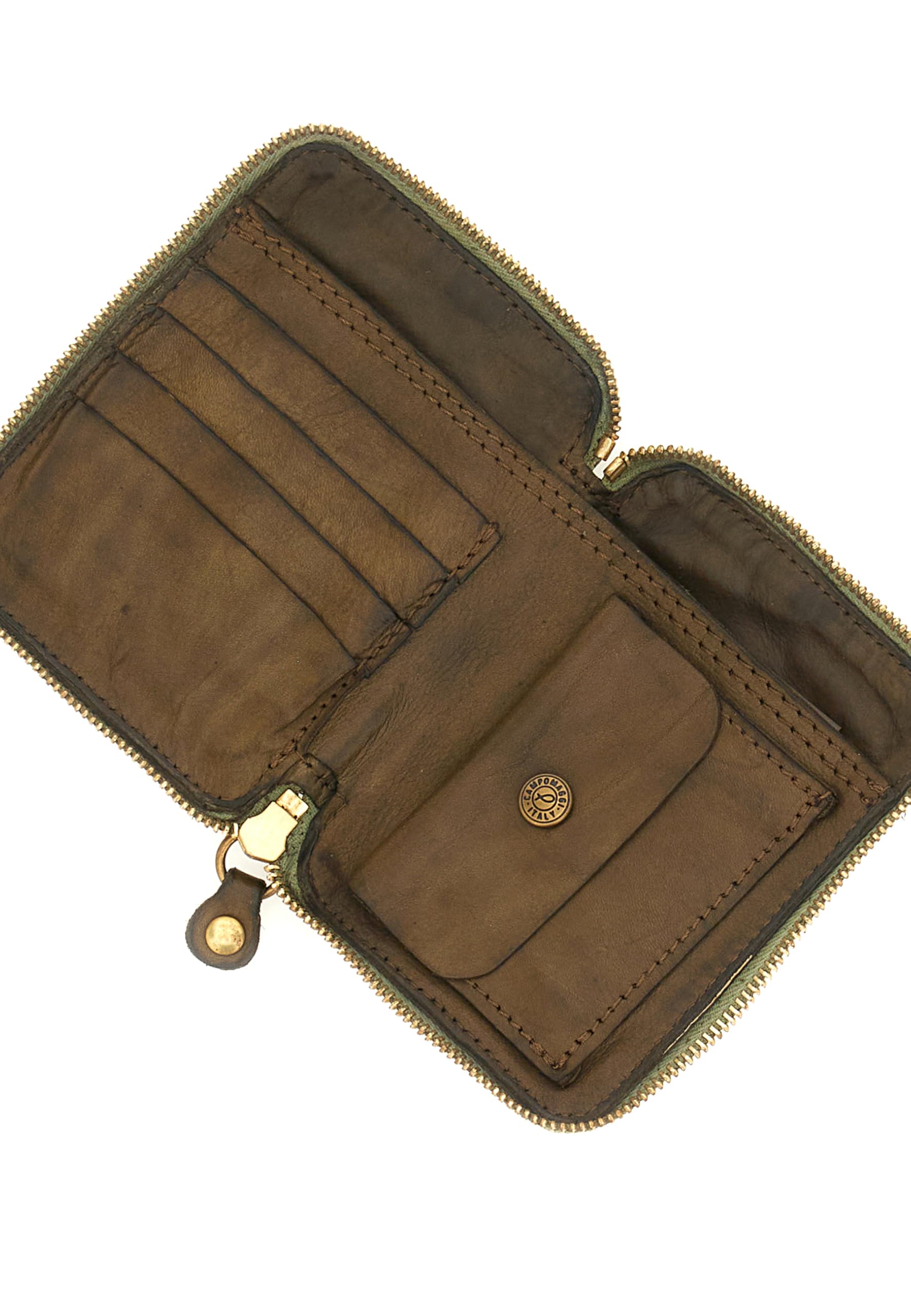 campomaggi-floriana-portafoglio-donna-verde-militare-in-pelle image 4