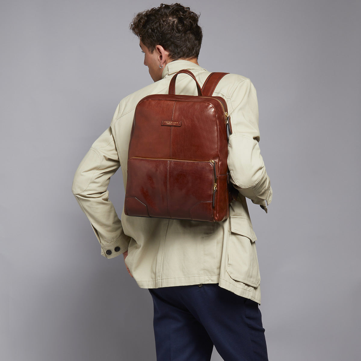 the-bridge-zaino-in-pelle-porta-pc-uomo-una-zip-nero-rutenio image 3