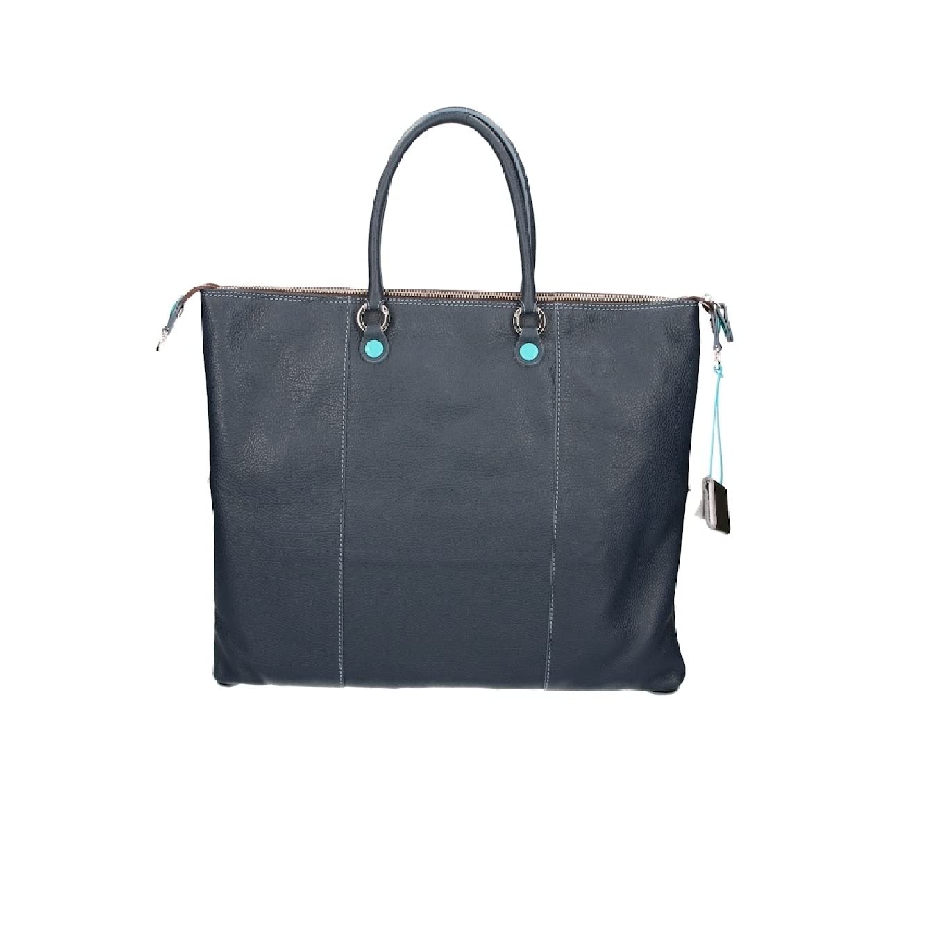gabs-g3-plus-blu-notte-borsa-shopping-piatta-pelle-opaca image 5