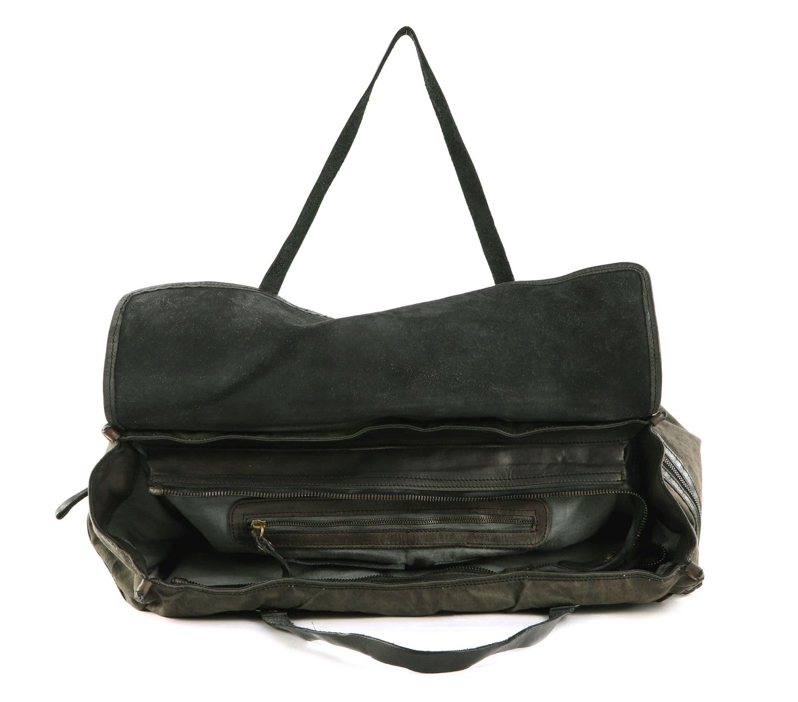campomaggi-mercurio-weekender-verde-militare-grigio image 6