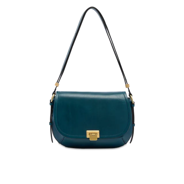 the-bridge-federica-borsa-a-tracolla-in-pelle-pavone-oro image 1