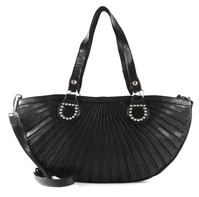 campomaggi-edera-half-moon-shopping-bag-in-pelle-nero image 1