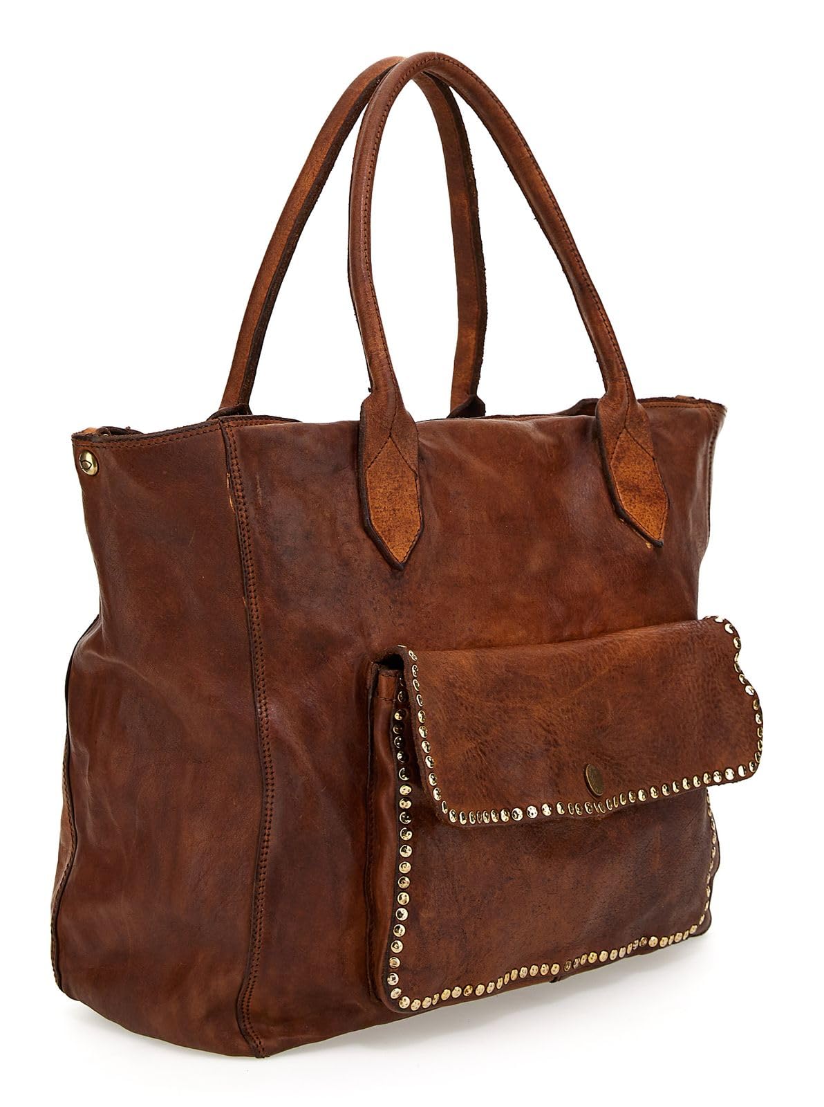 campomaggi-edera-shopper-in-pelle-cognac-marrone-a-tracolla image 3