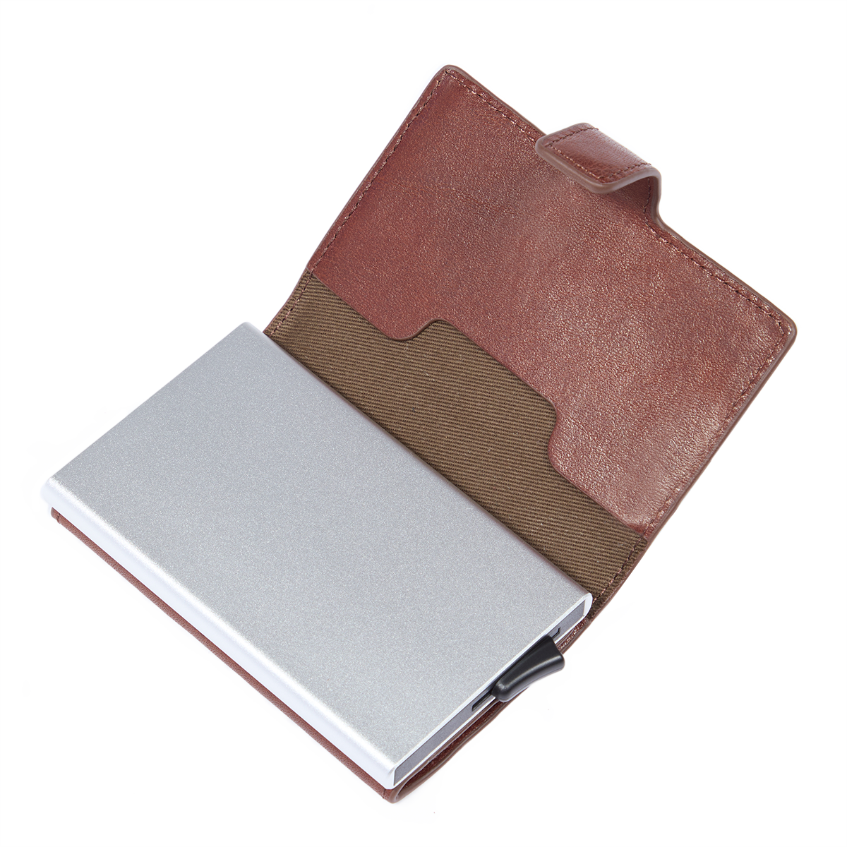 the-bridge-story-portacarte-uomo-a-scatto-in-pelle-con-rfid-marrone-rutenio image 2