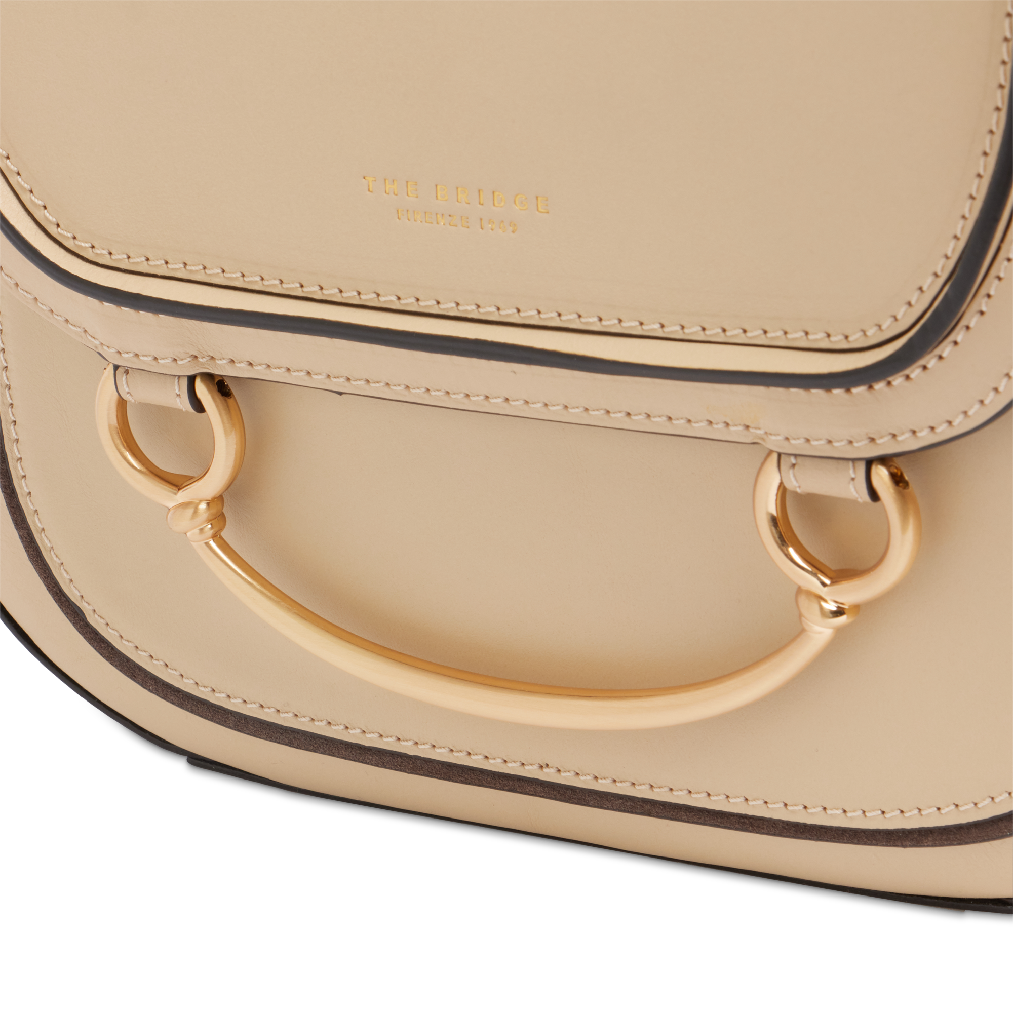 the-bridge-luce-borsa-donna-in-pelle-bovina-con-tracolla-butter-oro image 5