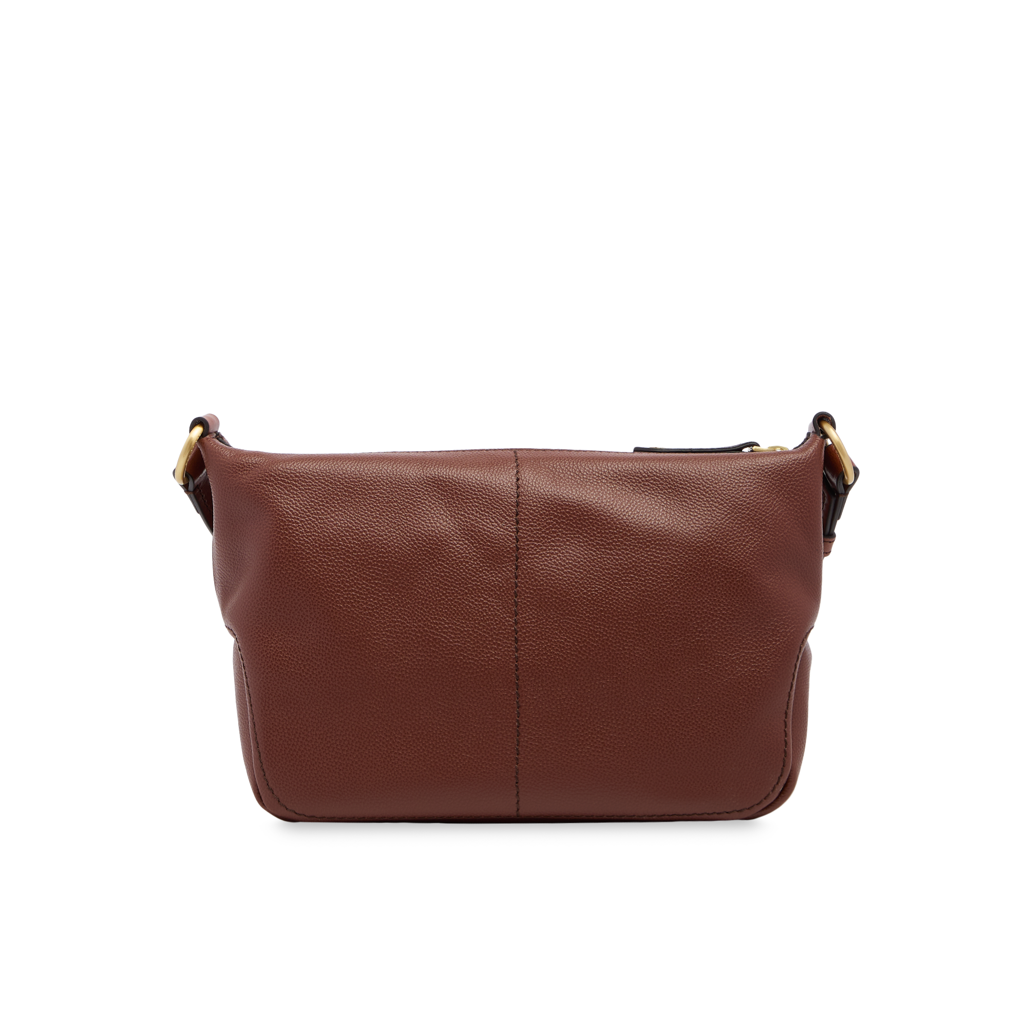 the-bridge-letizia-ss26-borsa-tracolla-pelle-stampata-marrone-oro image 3