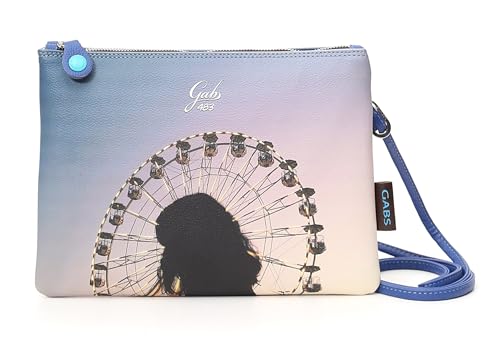 gabs-beyonce-medium-ruga-fiat-pochette-g000040t2-borsa-tracolla-donna-azzurro image 5