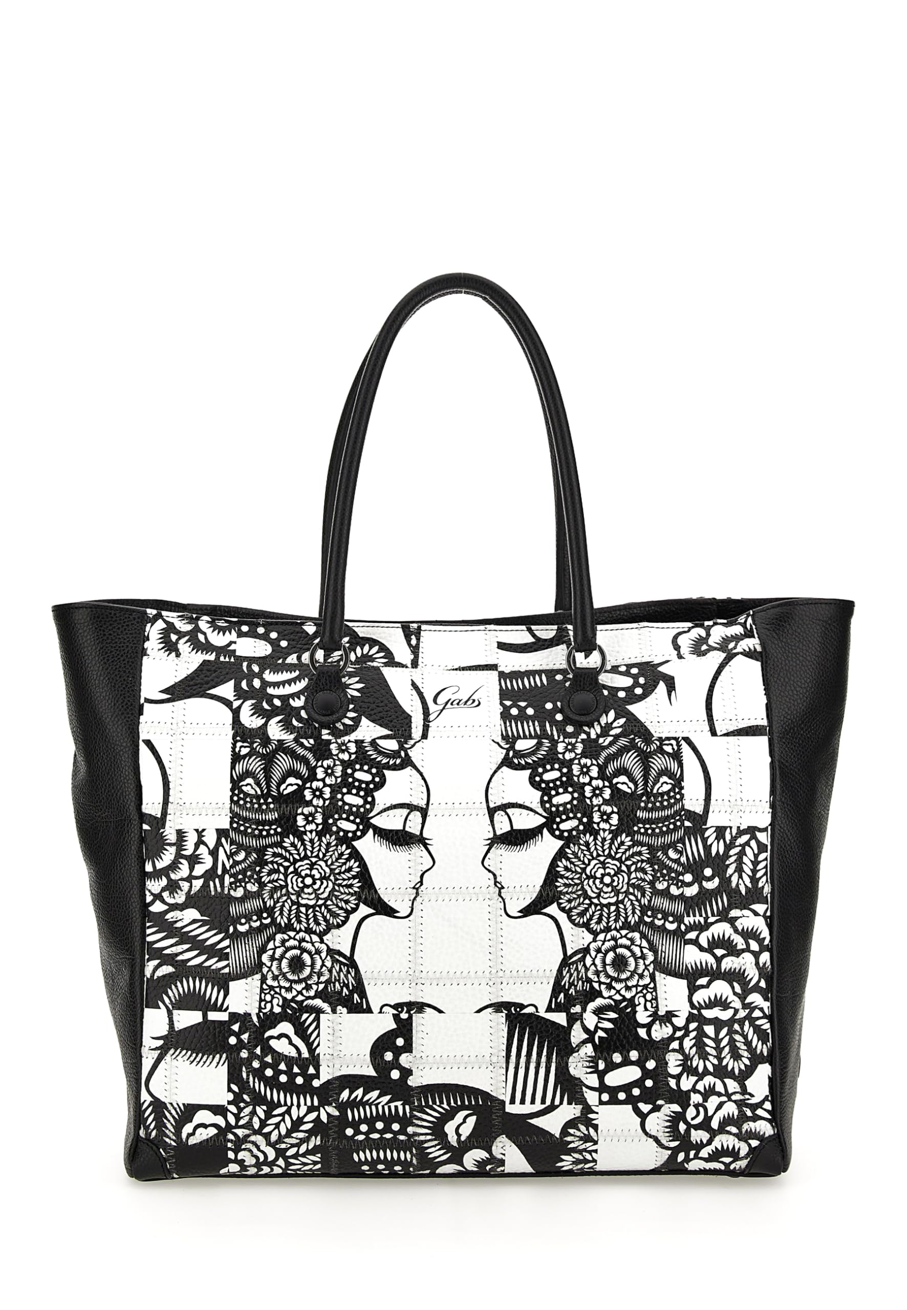 gabs-jessica-taglia-l-borsa-shopping-in-pelle image 1