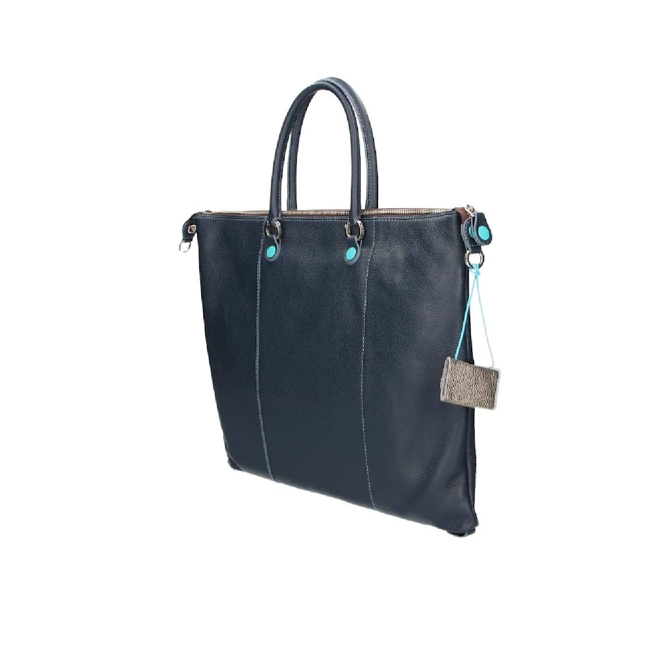 gabs-g3-plus-blu-notte-borsa-shopping-piatta-pelle-opaca image 6