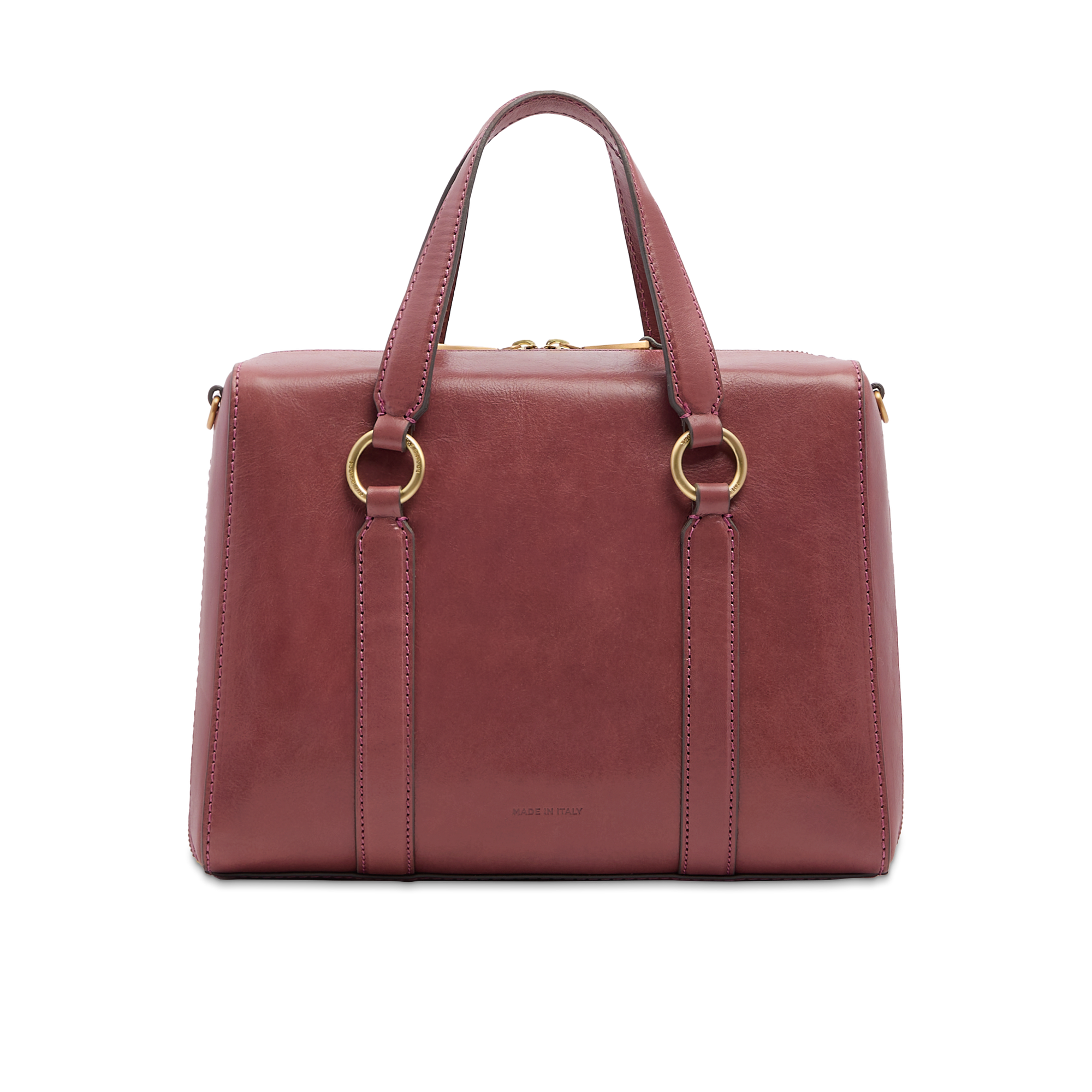 the-bridge-laura-borsa-grande-a-mano-in-pelle-orchidea-con-tracolla image 3
