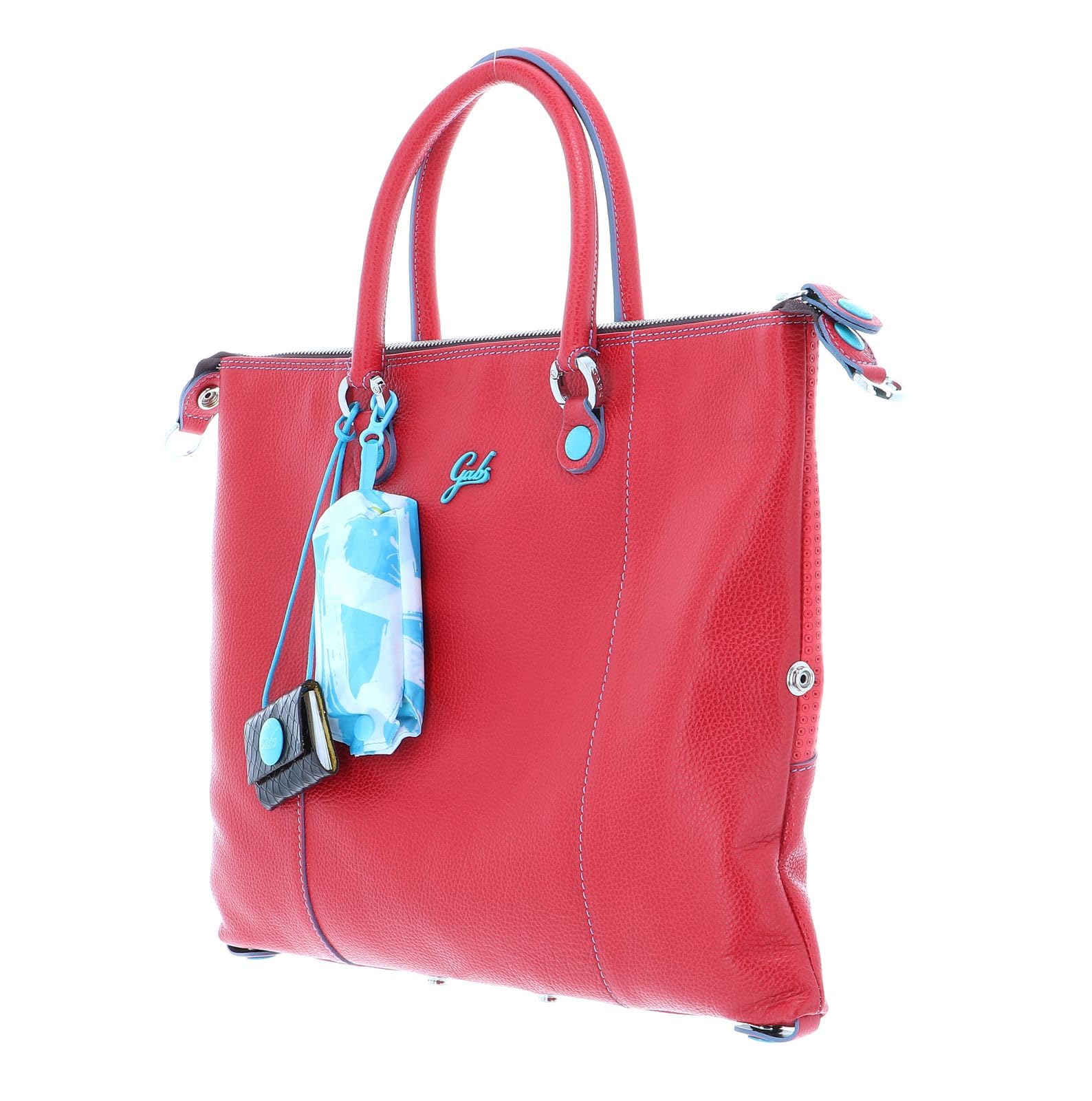 gabs-g3-plus-flat-bag-blood-zaino-tracolla-pelle-rosso image 4