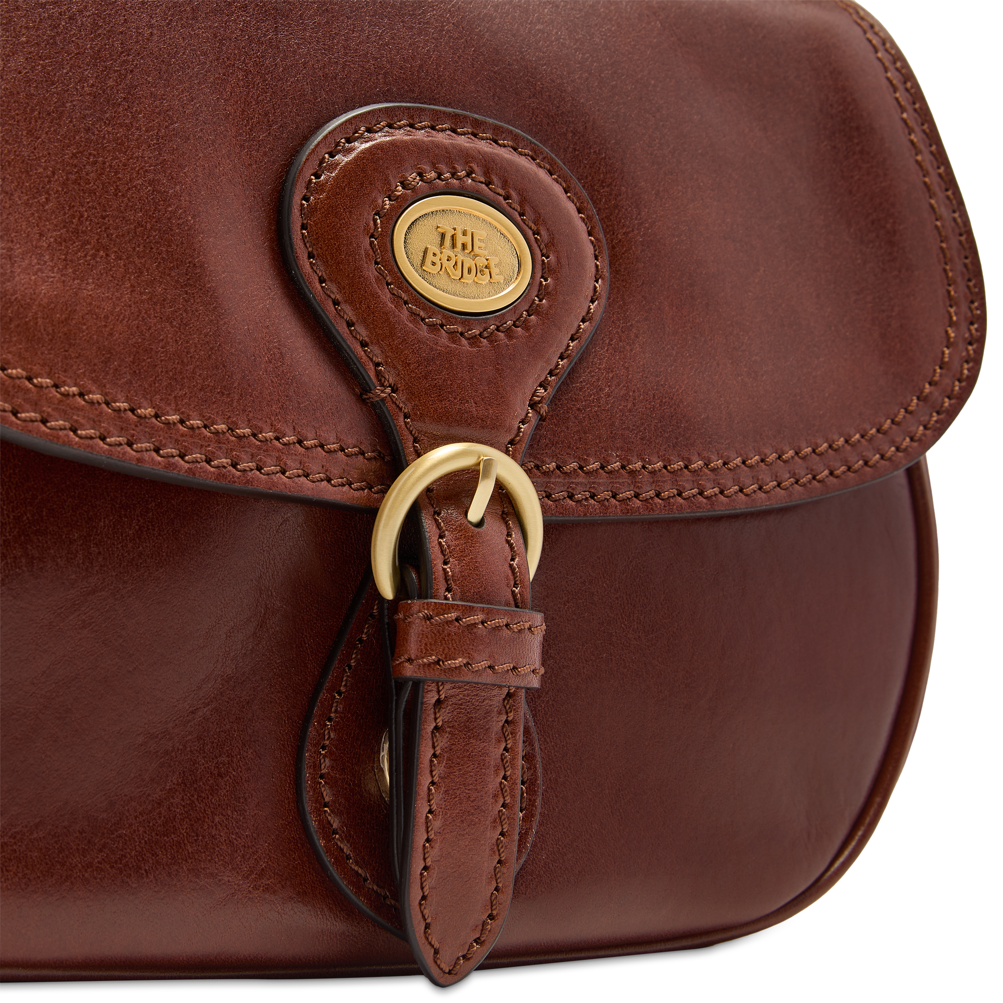 the-bridge-isadora-borsa-tracolla-in-pelle-donna-marrone-oro image 5