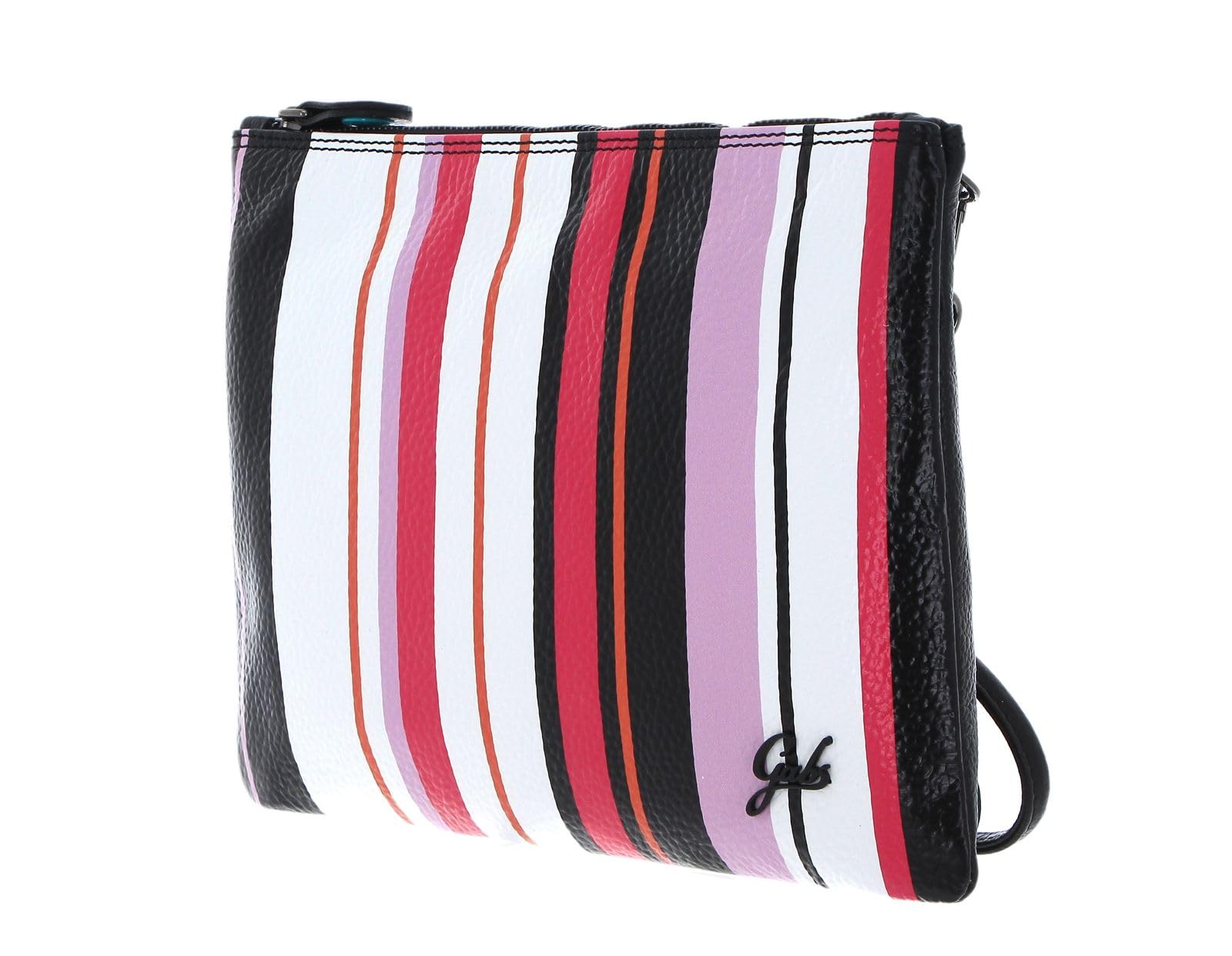 gabs-beyonce-pochette-m-multirighe-ruga-bicolor-black-toni-caldi-nero-fresia image 2