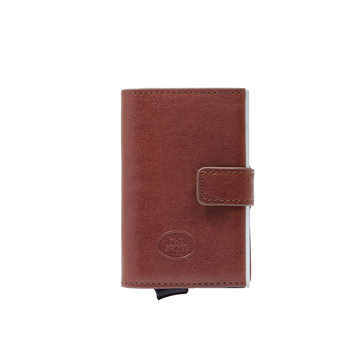 the-bridge-story-portacarte-uomo-a-scatto-in-pelle-con-rfid-marrone-rutenio image 1