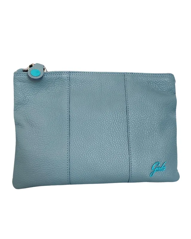 gabs-beyonce-basic-m-black-mineral-blue-pochette-in-pelle image 1