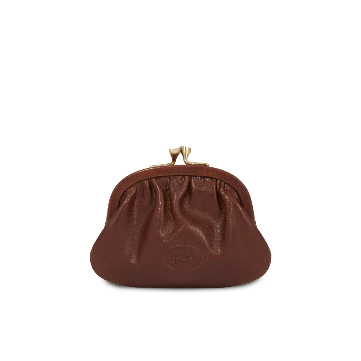 the-bridge-story-portamonete-donna-in-pelle-marrone-oro image 1