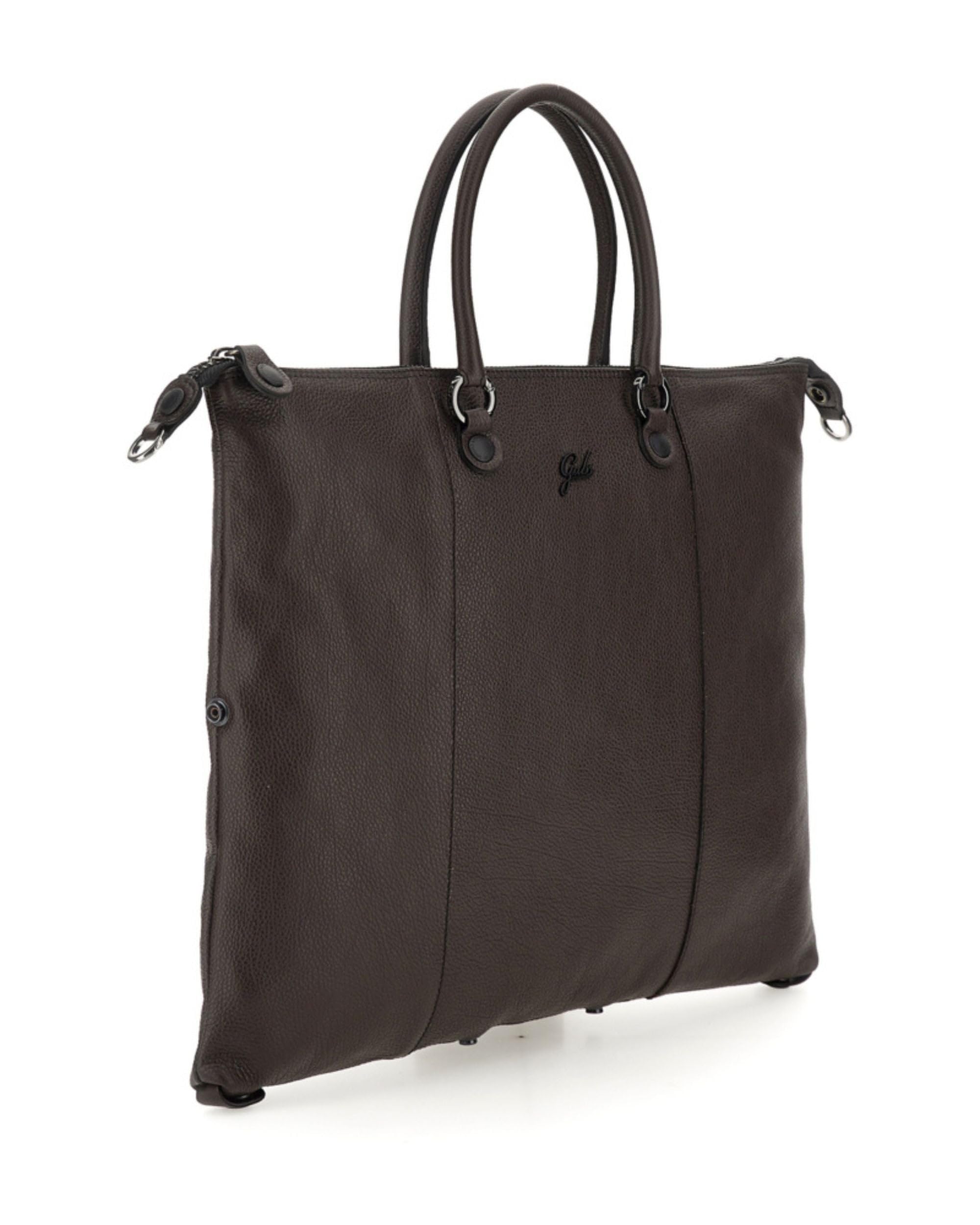 gabs-g3-plus-m-soft-ebano-borsa-pelle-trasformabile image 2