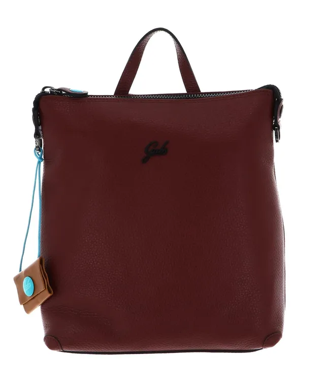 gabs-lolita-s-zaino-in-pelle-bull-black-terracotta-25-x-29-x-9-cm image 1