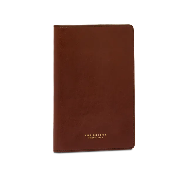 the-bridge-agenda-in-pelle-fw25-26-marrone-oro image 1