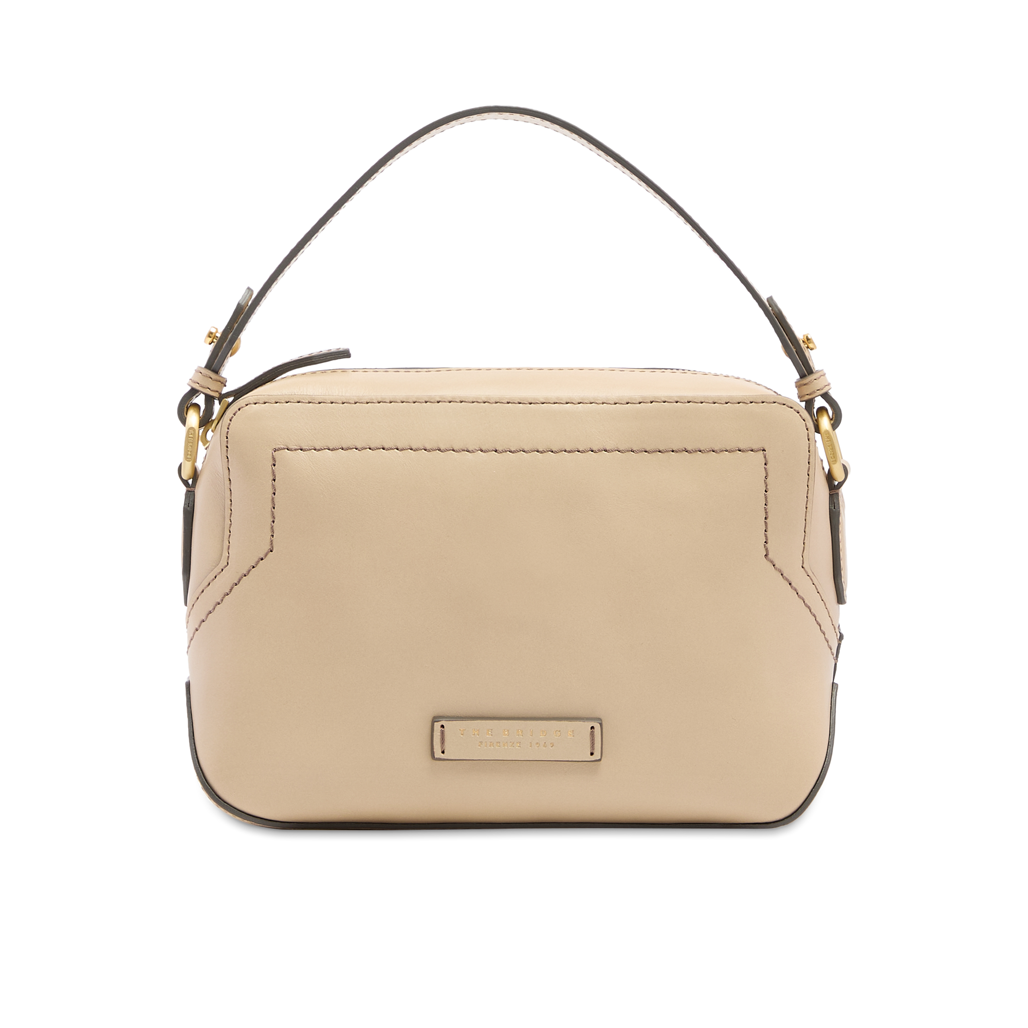 the-bridge-larissa-borsa-tracolla-camera-case-in-pelle-butter-oro image 1