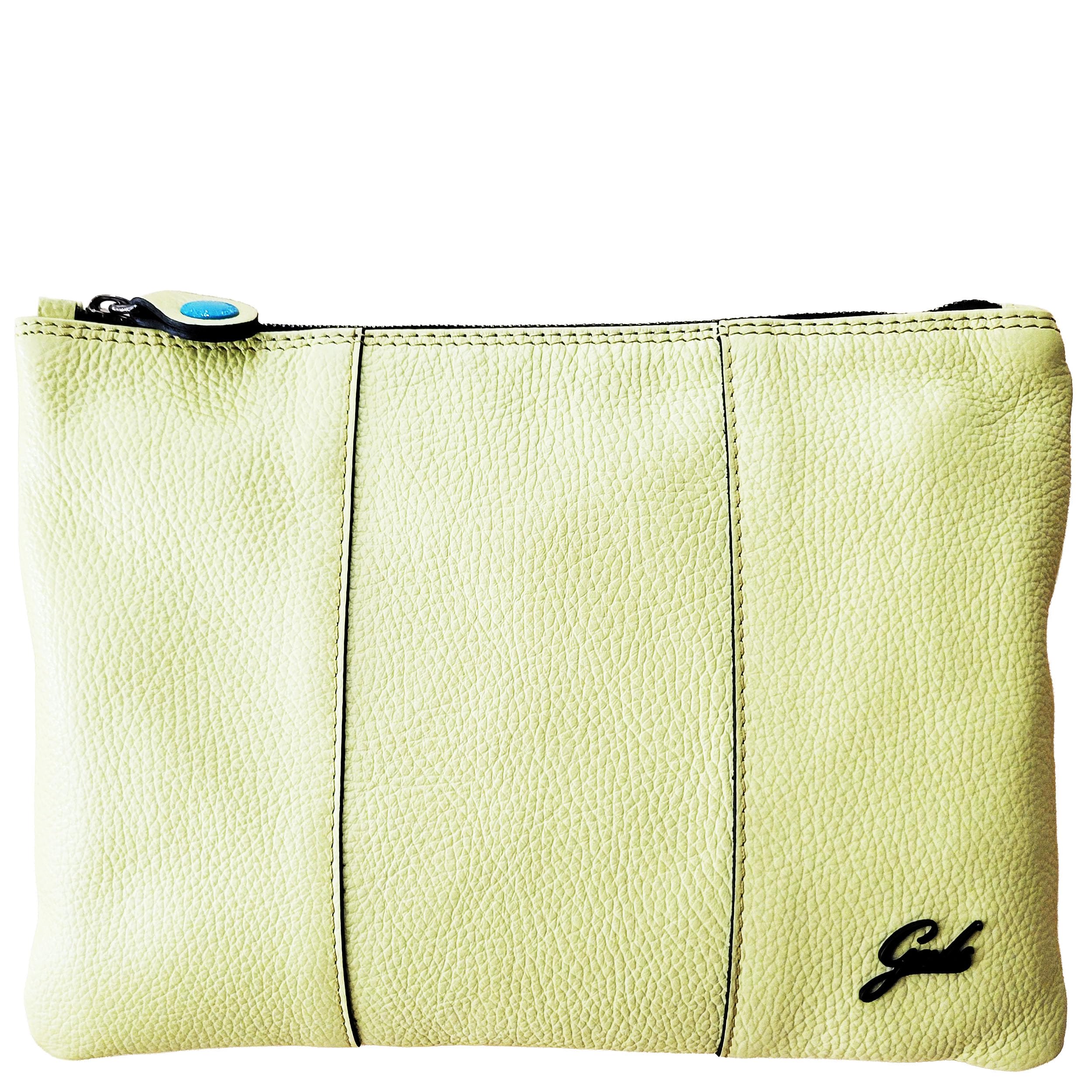 gabs-beyonce-m-pochette-tracolla-in-pelle-bull-black-citron image 1