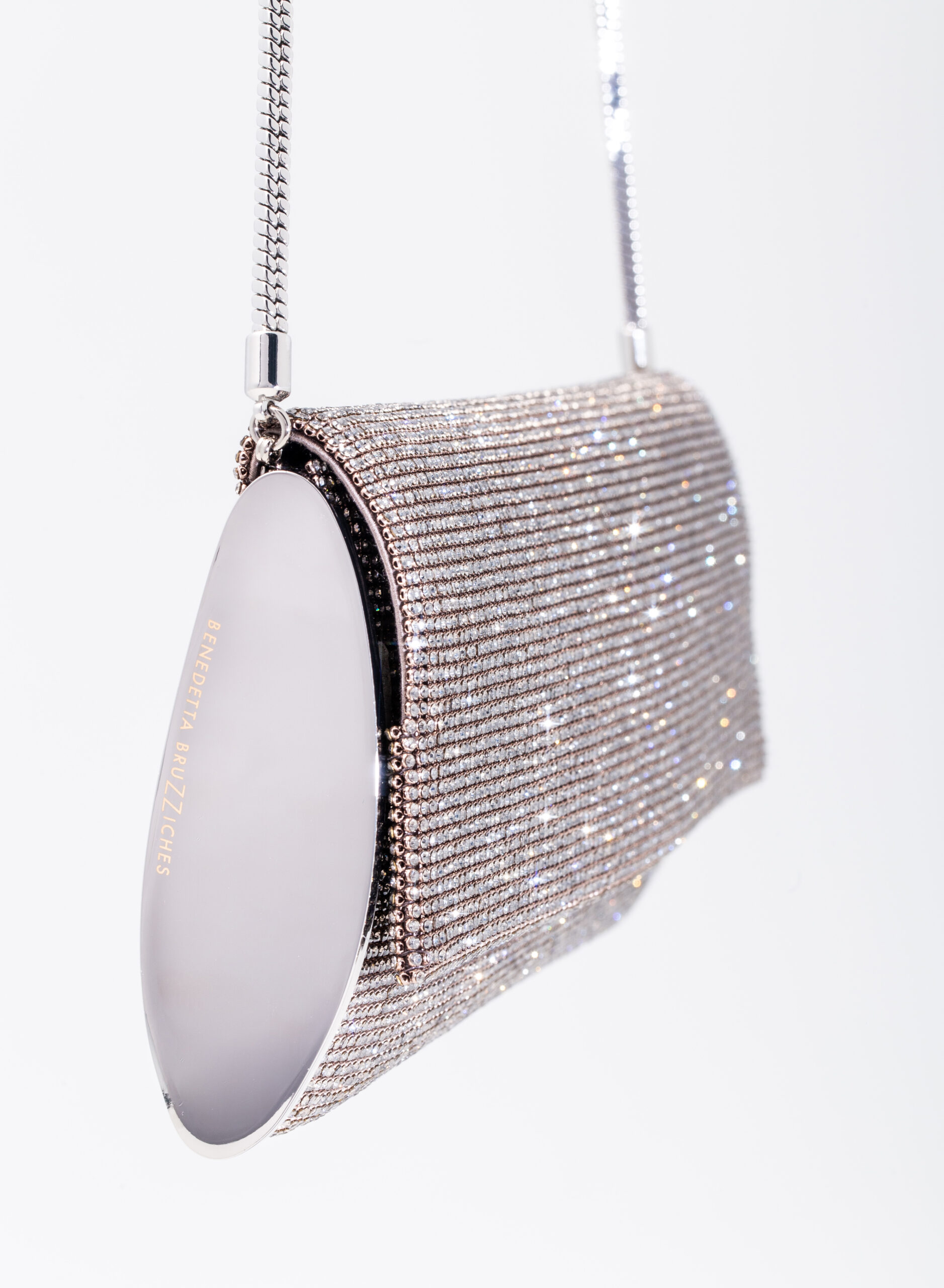 benedetta-bruzziches-kate-silver-shadow-borsa-donna image 8