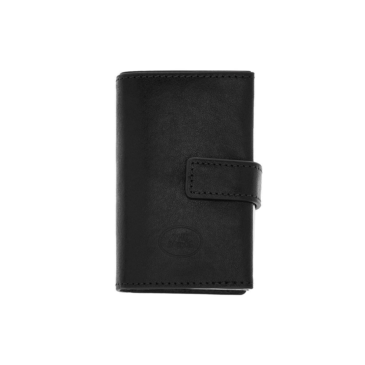 the-bridge-story-portacarte-in-pelle-a-scatto-con-protezione-rfid-nero image 1