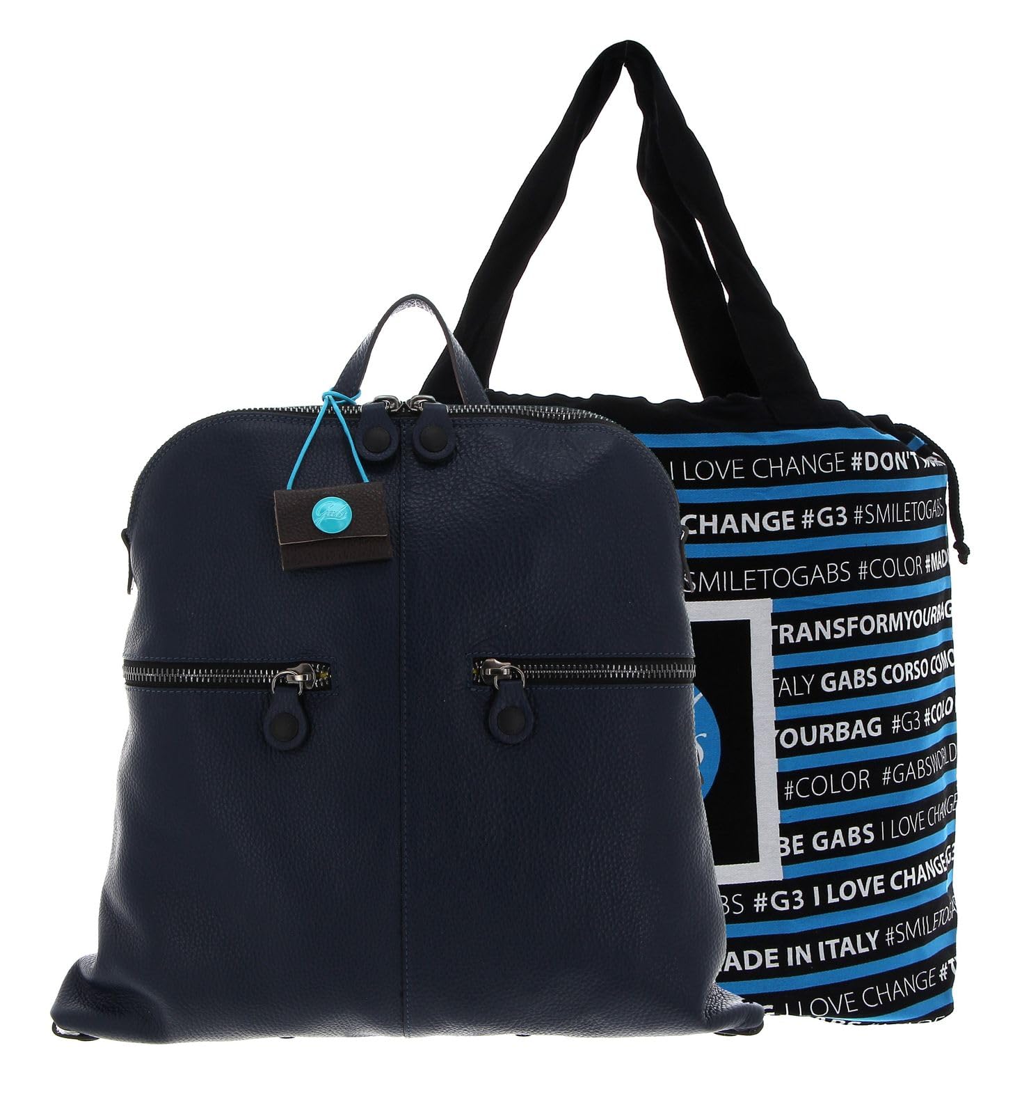 gabs-klara-backpack-zaino-pelle-inchiostro-blu image 1