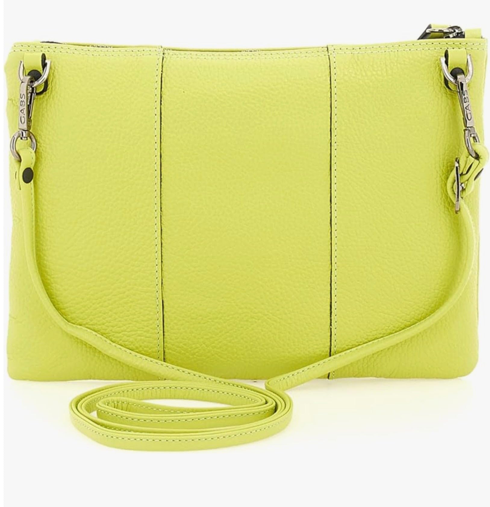 gabs-beyonce-s-pochette-tracolla-donna-in-pelle-bull-basic-citron image 3