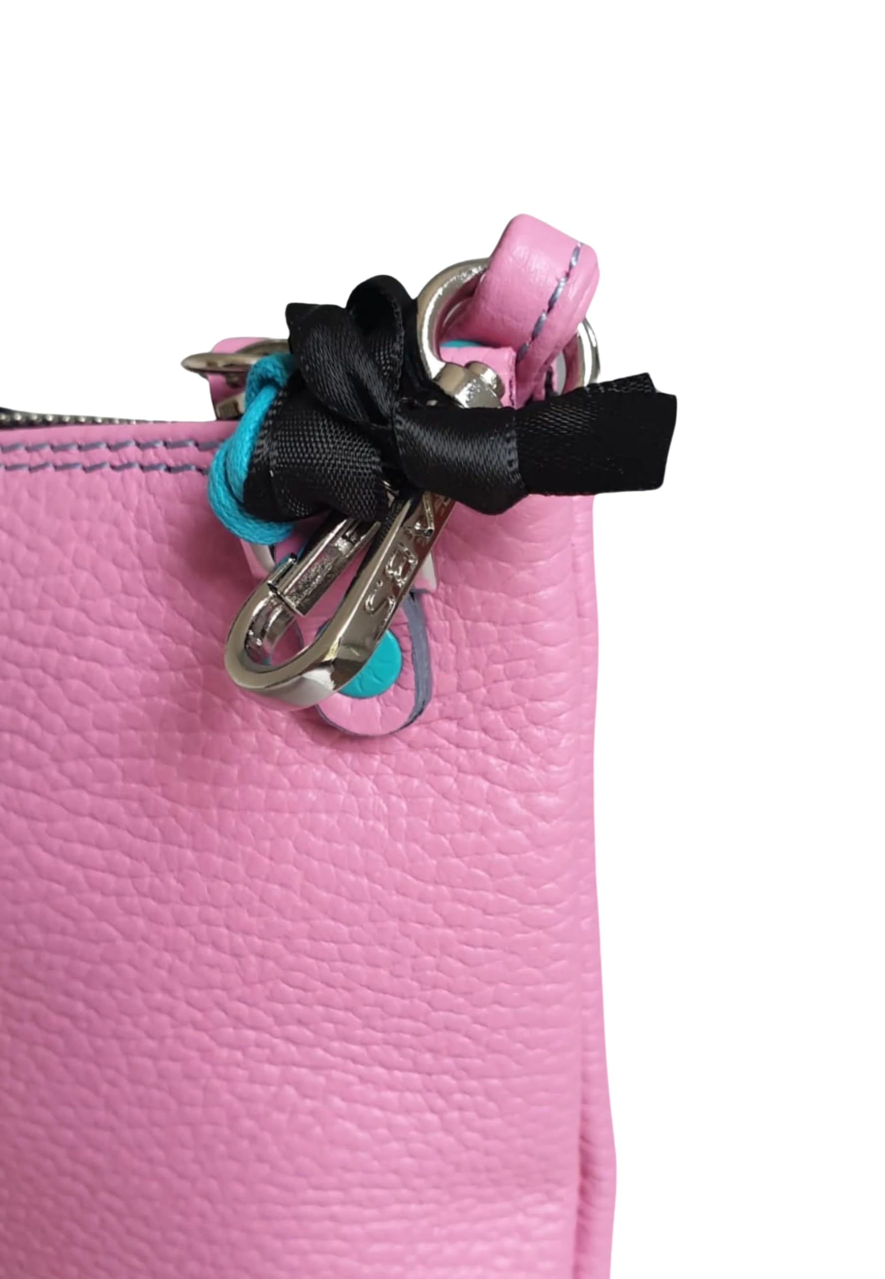 gabs-beyonc-logo-basic-taglia-m-pochette-in-pelle-rosa-flamingo image 4