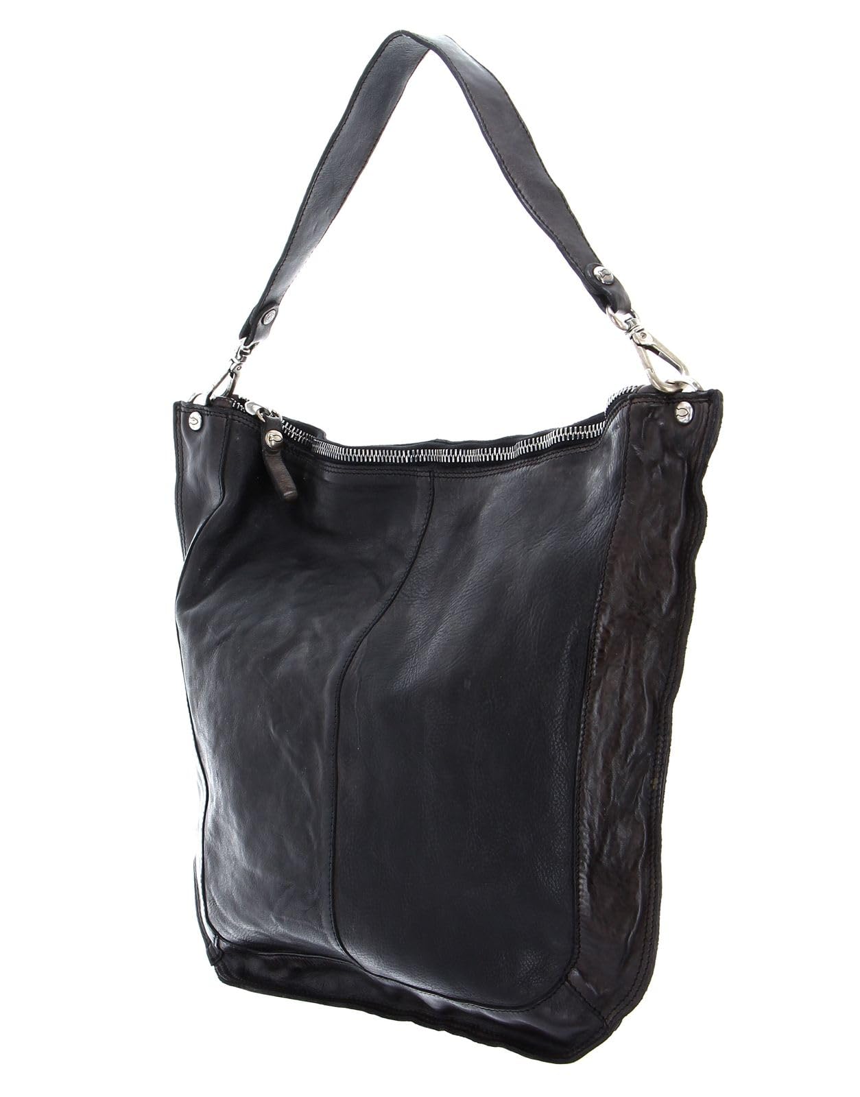 campomaggi-agnese-borsa-a-tracolla-in-pelle-grigio-antracite-2 image 3