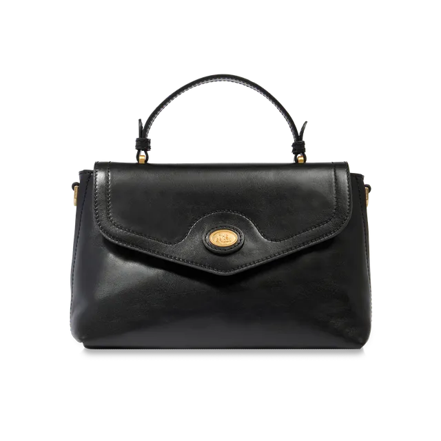 The Bridge Story Donna Borsa a Mano in Pelle Nera con Tracolla
