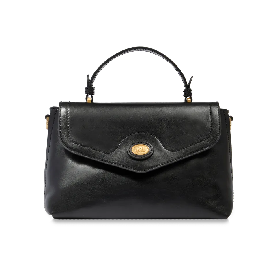 the-bridge-story-donna-borsa-a-mano-in-pelle-nera-con-tracolla image 1