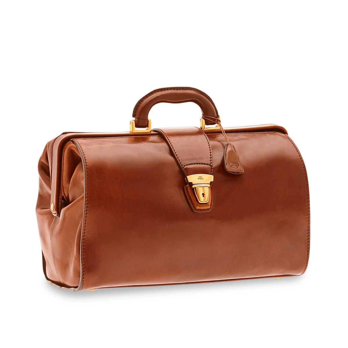 the-bridge-borsa-da-medico-in-pelle-marrone-oro-2 image 1
