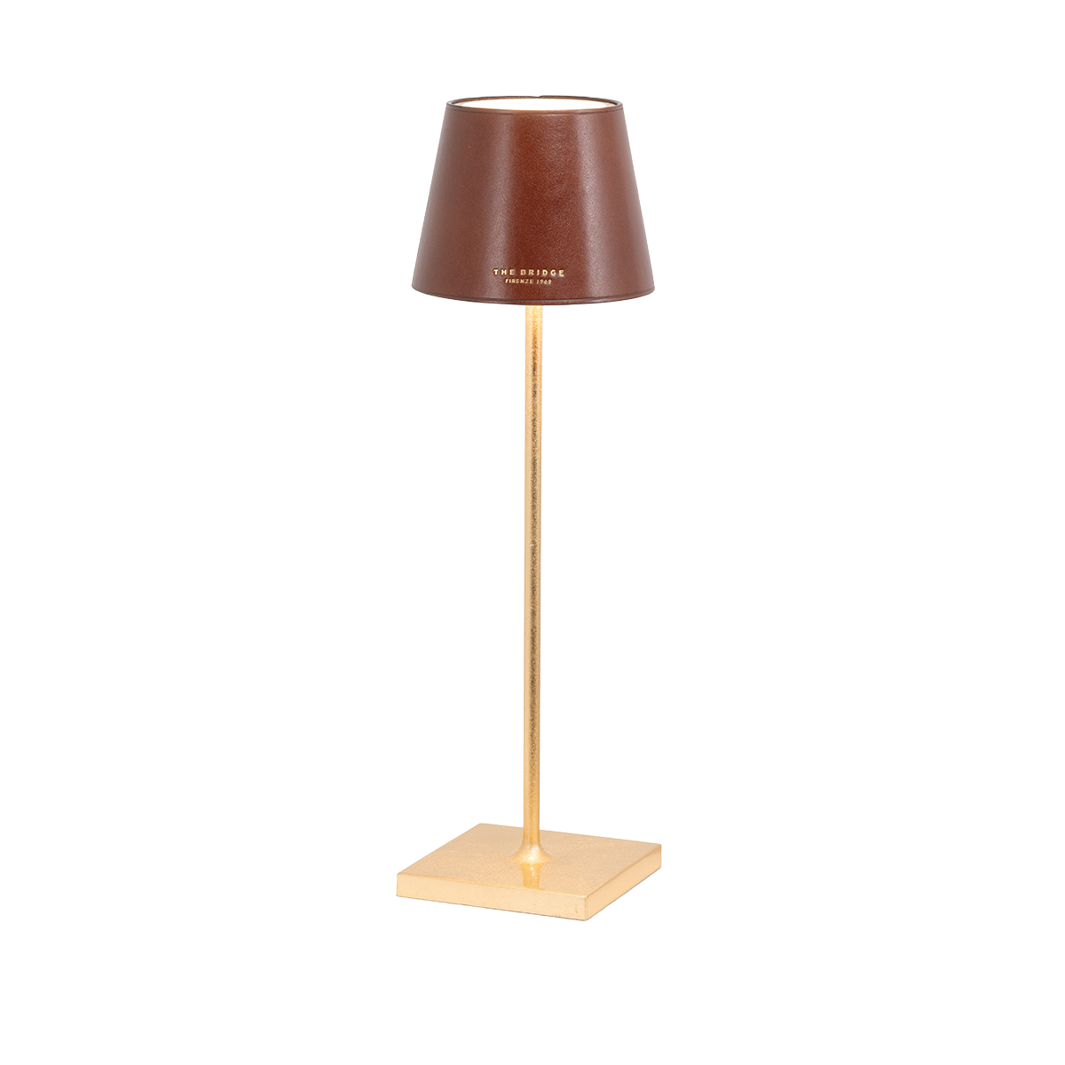 the-bridge-lampada-cordless-poldina-ricaricabile-oro image 1