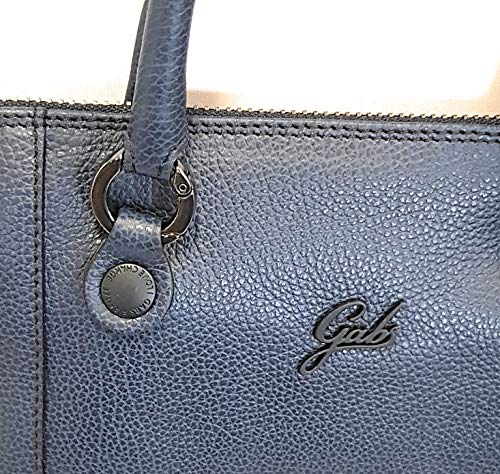 gabs-g3-plus-m-shopping-trasformabile-pelle-nera-blu-notte image 8