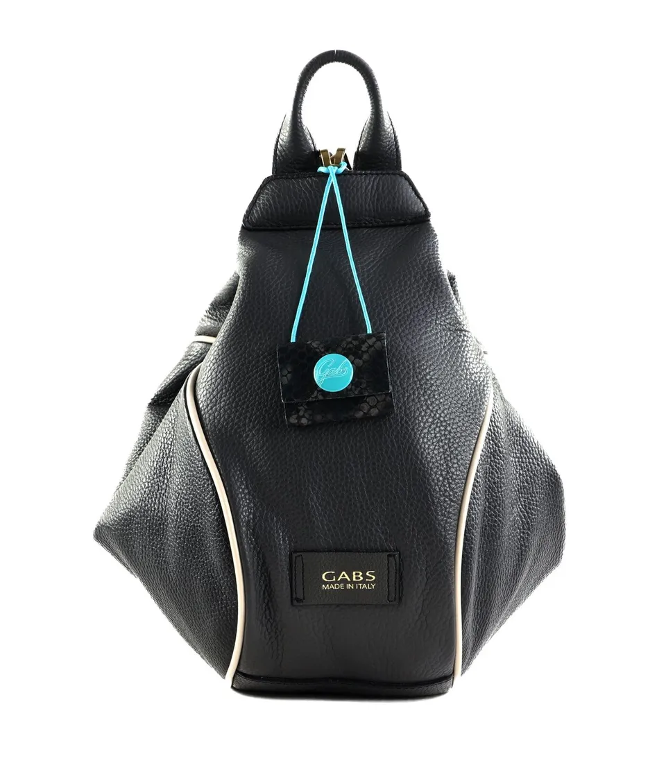 gabs-narcisa-shoulder-bag-zaino-tracolla-nero-smog-ecru image 1