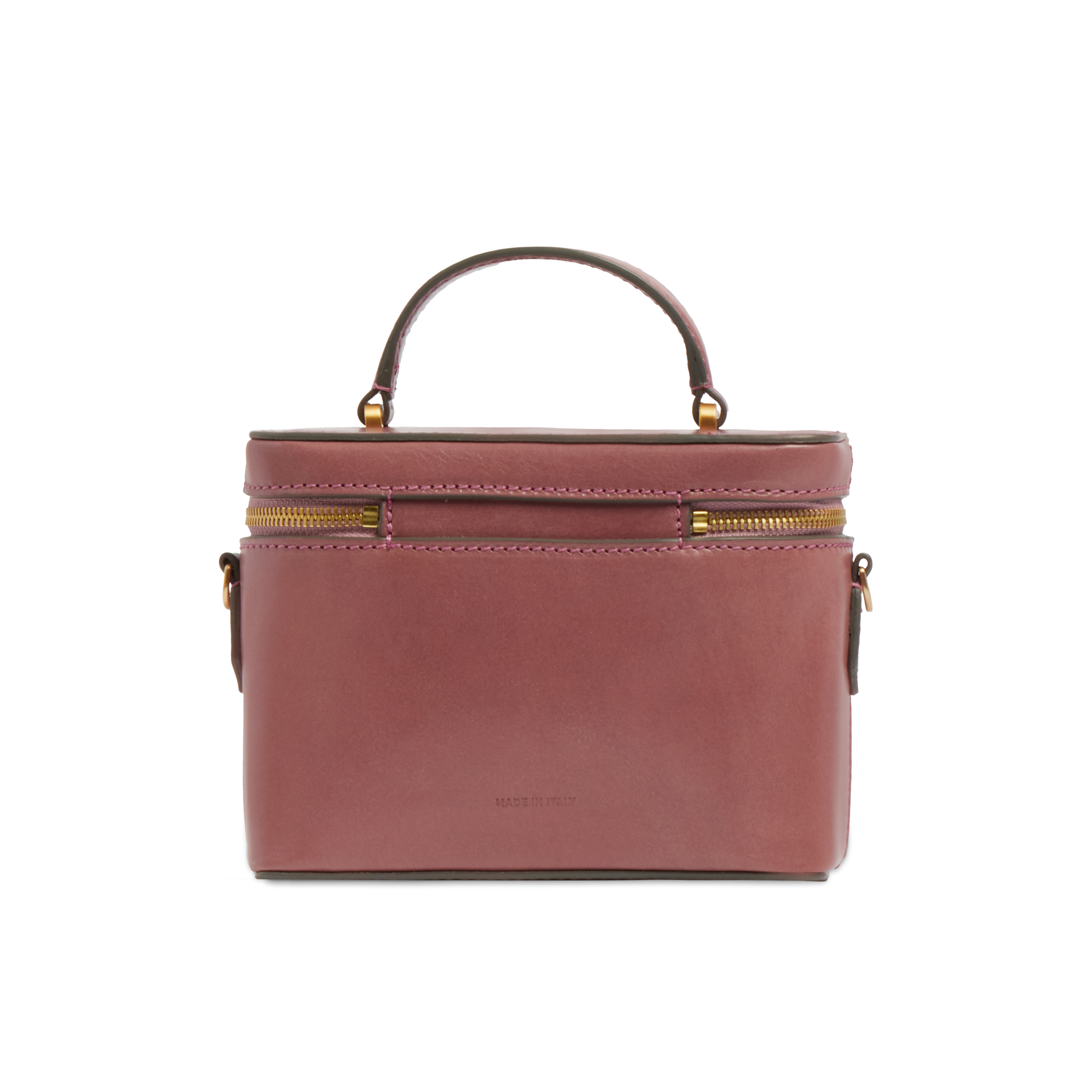 the-bridge-mini-bauletto-in-pelle-story-donna-con-manico-gioiello-orchidea-oro image 3