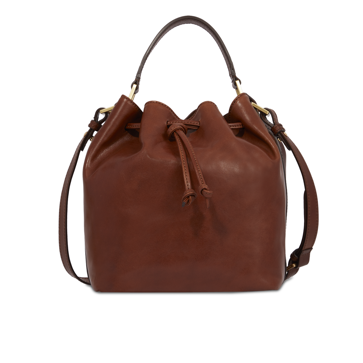 the-bridge-borsa-secchiello-in-pelle-con-tracolla-donna image 3