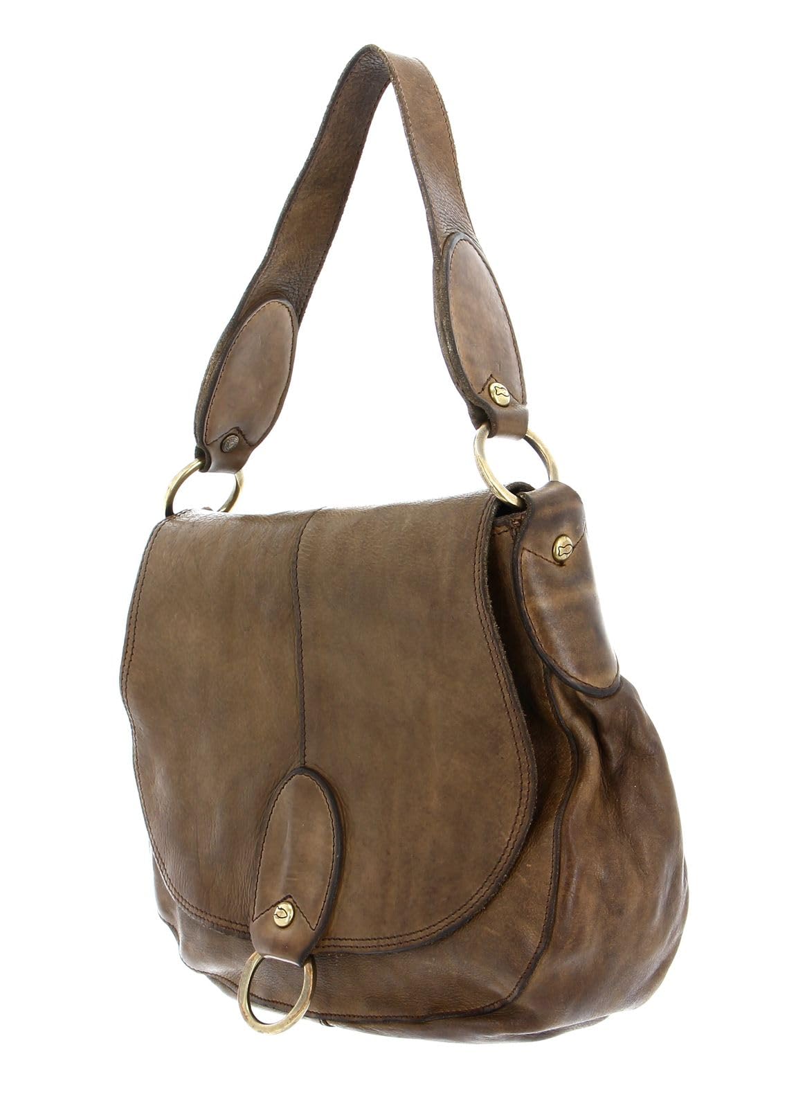 campomaggi-agnese-medium-borsa-a-tracolla-in-pelle-verde-militare-oliva image 3
