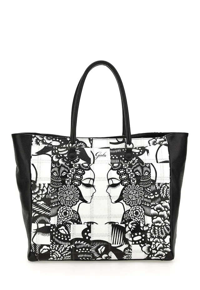 gabs-jessica-taglia-l-borsa-shopping-in-pelle image 1