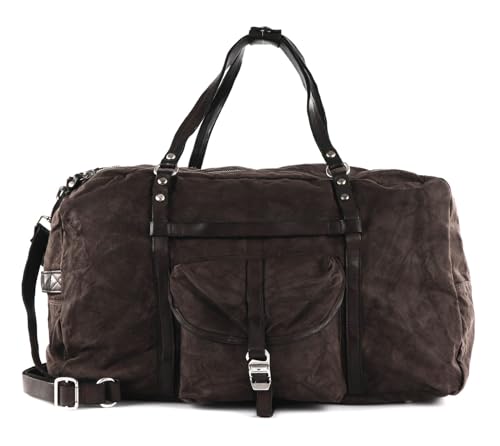 campomaggi-saturno-weekend-bag-canvas-e-pelle-militare-moro-siena image 7
