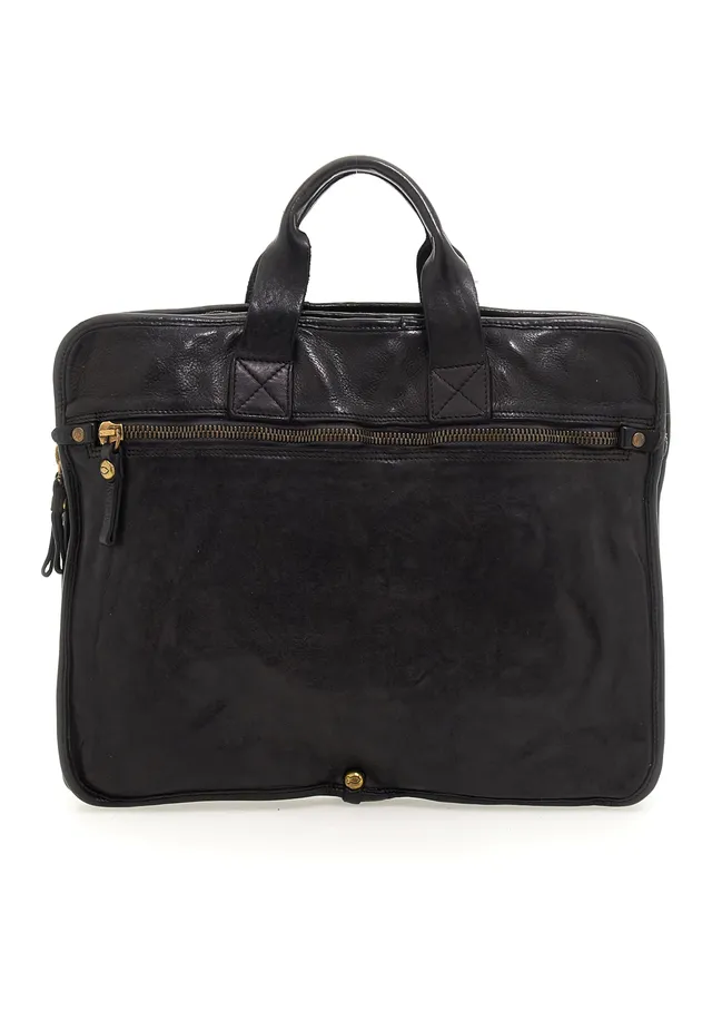 campomaggi-borsa-da-lavoro-santarcangelo-nero-38x8x30-cm image 1