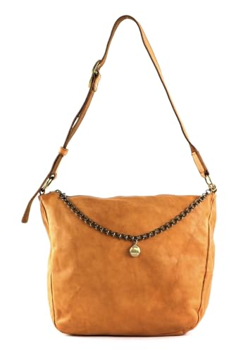 campomaggi-agnese-borsa-a-tracolla-in-pelle-cammello-marrone-chiaro image 7