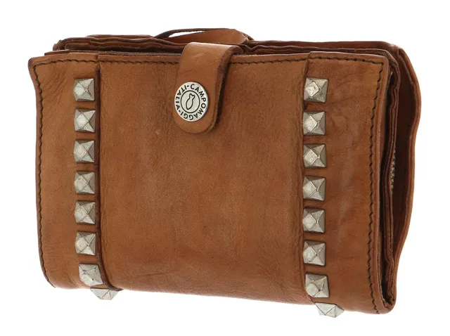 campomaggi-wallet-portafoglio-pelle-cammello-16x10x3-cm image 1