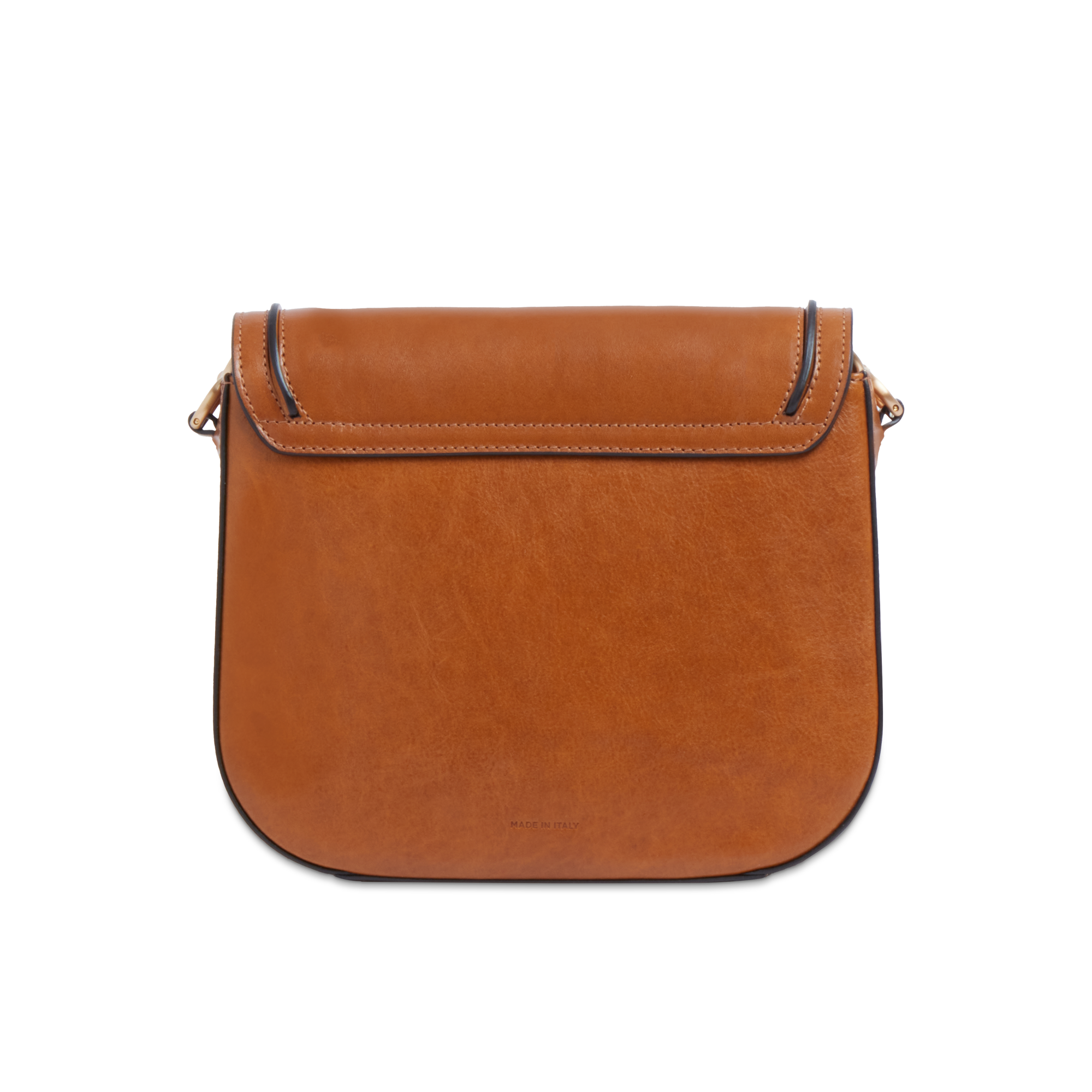 the-bridge-luce-borsa-in-pelle-donna-con-tracolla-cognac-oro image 3